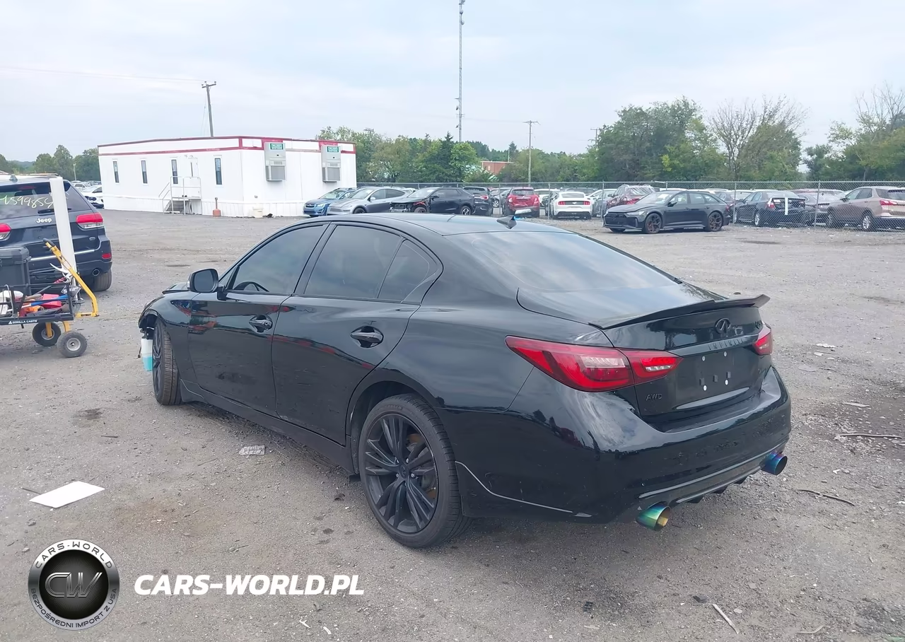 2018 Infiniti Q50 3.0T Sport VIN:JN1EV7AR8JM439747 - 3