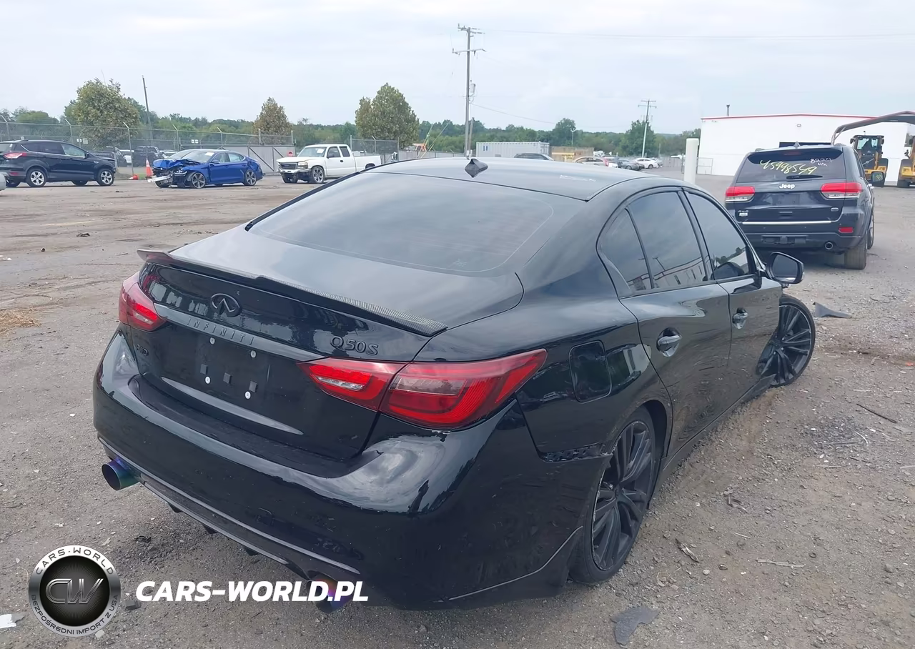 2018 Infiniti Q50 3.0T Sport VIN:JN1EV7AR8JM439747 - 4