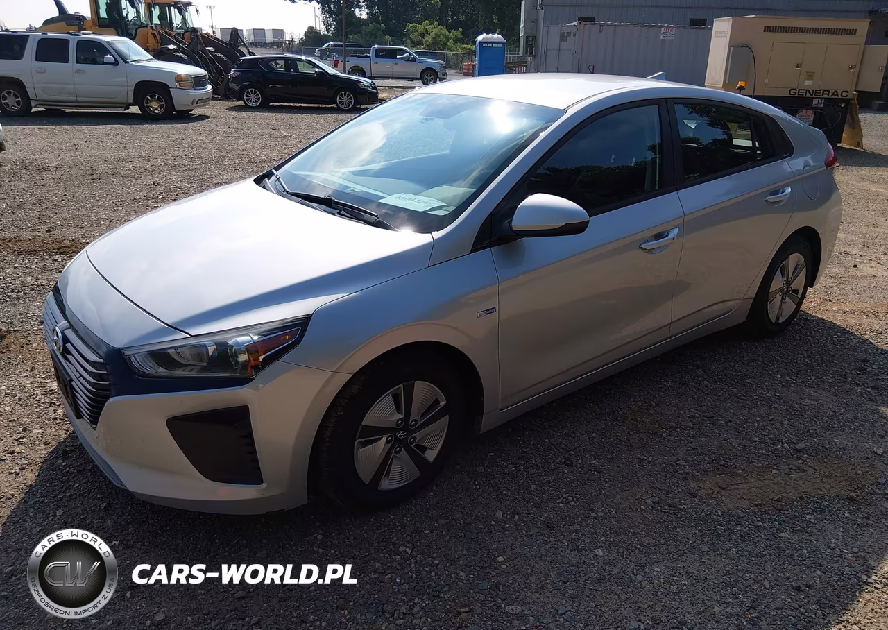 2019 Hyundai Ioniq Hybrid Blue VIN:KMHC65LC0KU158599 - 2