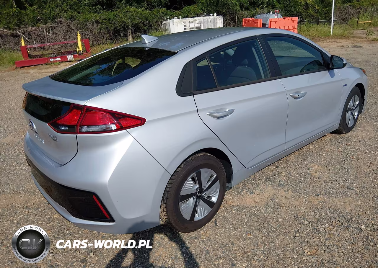 2019 Hyundai Ioniq Hybrid Blue VIN:KMHC65LC0KU158599 - 4