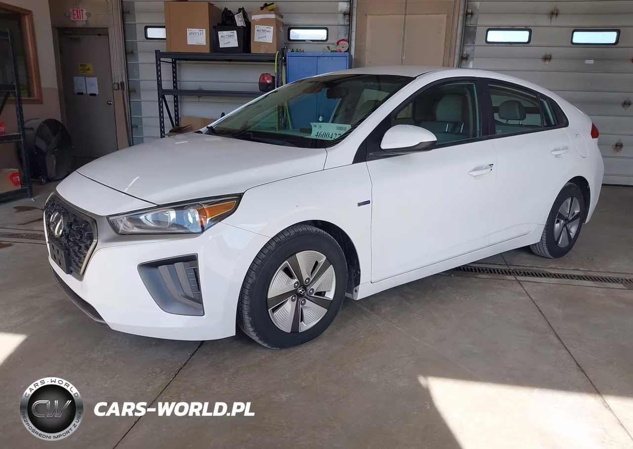 2020 Hyundai Ioniq Hybrid Blue VIN:KMHC65LC3LU233071 - 2