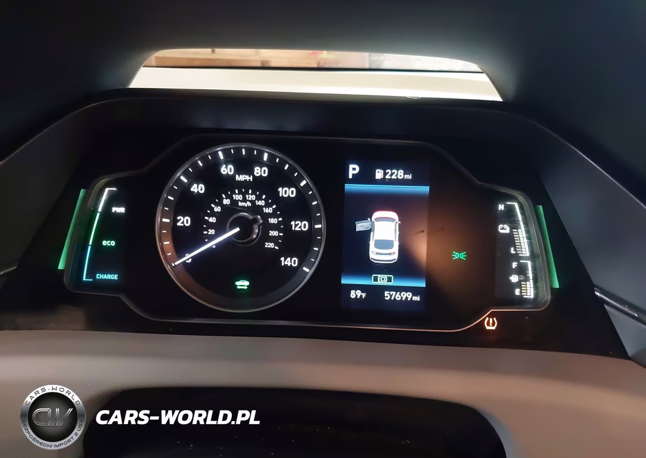 2020 Hyundai Ioniq Hybrid Blue VIN:KMHC65LC3LU233071 - 7