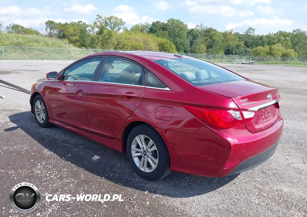 2014 Hyundai Sonata Gls VIN:5NPEB4AC8EH942369 - 3