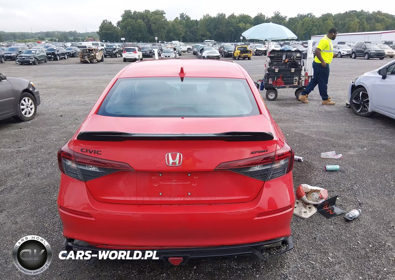 2026 Honda Civic Sport VIN:2HGFE2F56TH544210 - 16