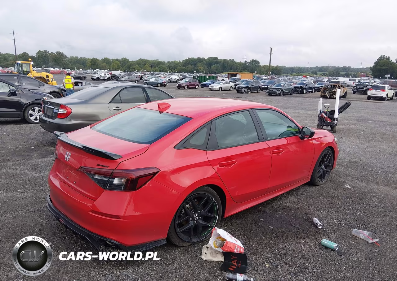 2026 Honda Civic Sport VIN:2HGFE2F56TH544210 - 4