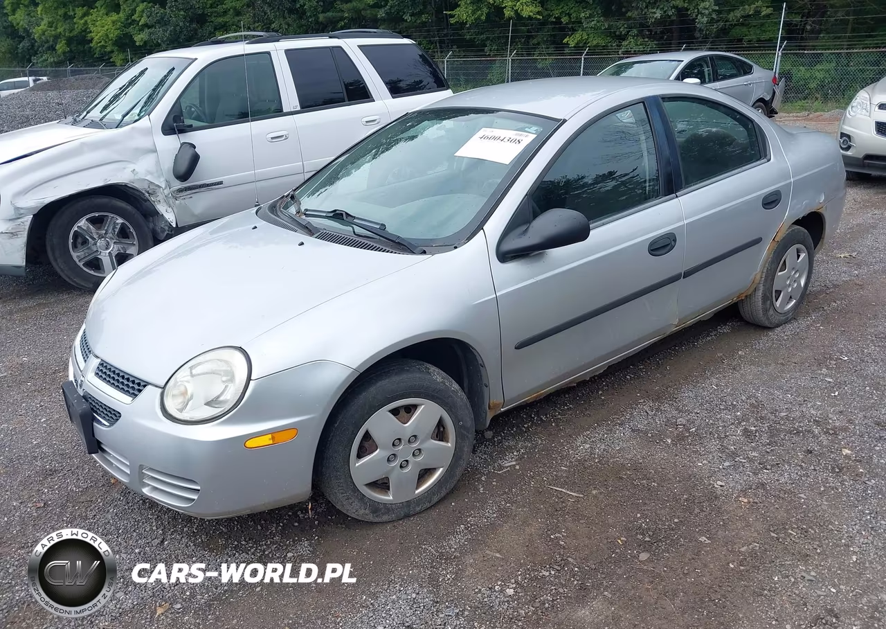 2004 Dodge Neon Se VIN:1B3ES26CX4D586106 - 2