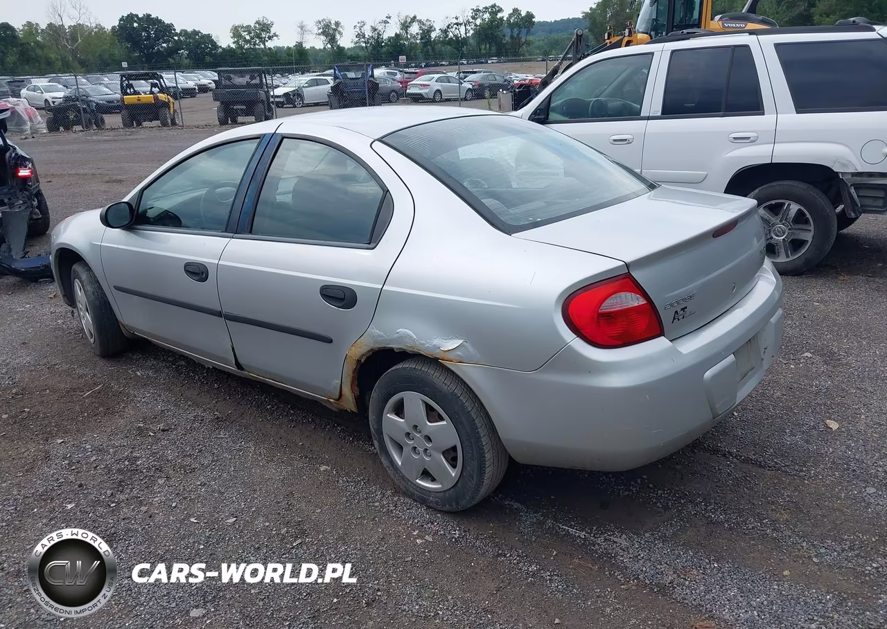 2004 Dodge Neon Se VIN:1B3ES26CX4D586106 - 3