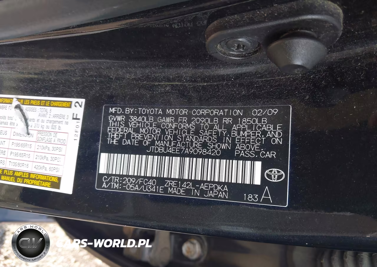 2010 Toyota Corolla Le VIN:JTDBU4EE7A9098420 - 9