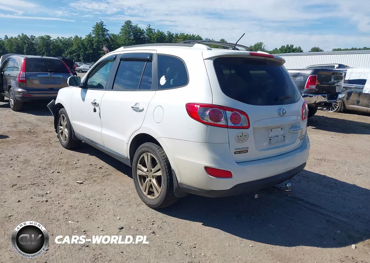 2011 Hyundai Santa Fe Limited V6 VIN:5XYZKDAG1BG001496 - 3
