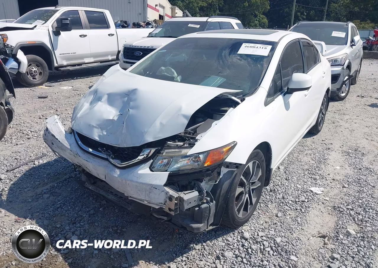2013 Honda Civic Ex VIN:19XFB2F88DE066130 - 2