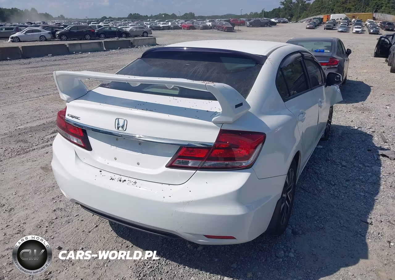 2013 Honda Civic Ex VIN:19XFB2F88DE066130 - 4