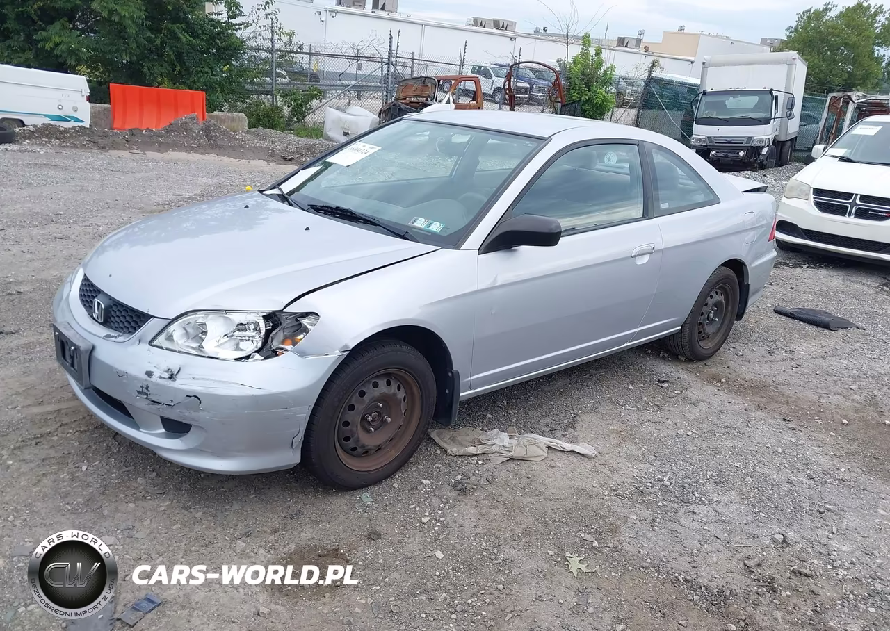 2004 Honda Civic Lx VIN:1HGEM22594L077051 - 2