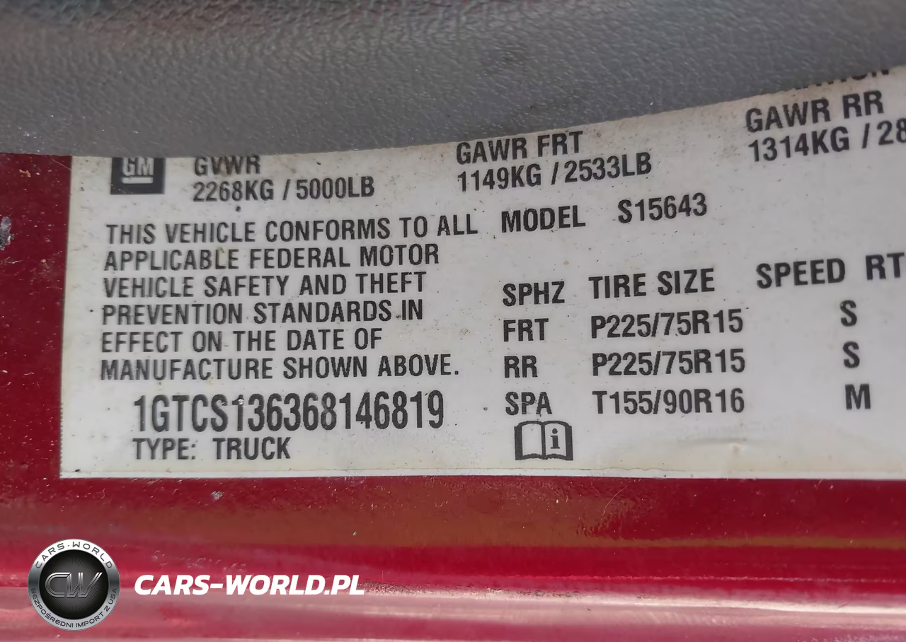 2006 GMC Canyon Sle2 VIN:1GTCS136368146819 - 9