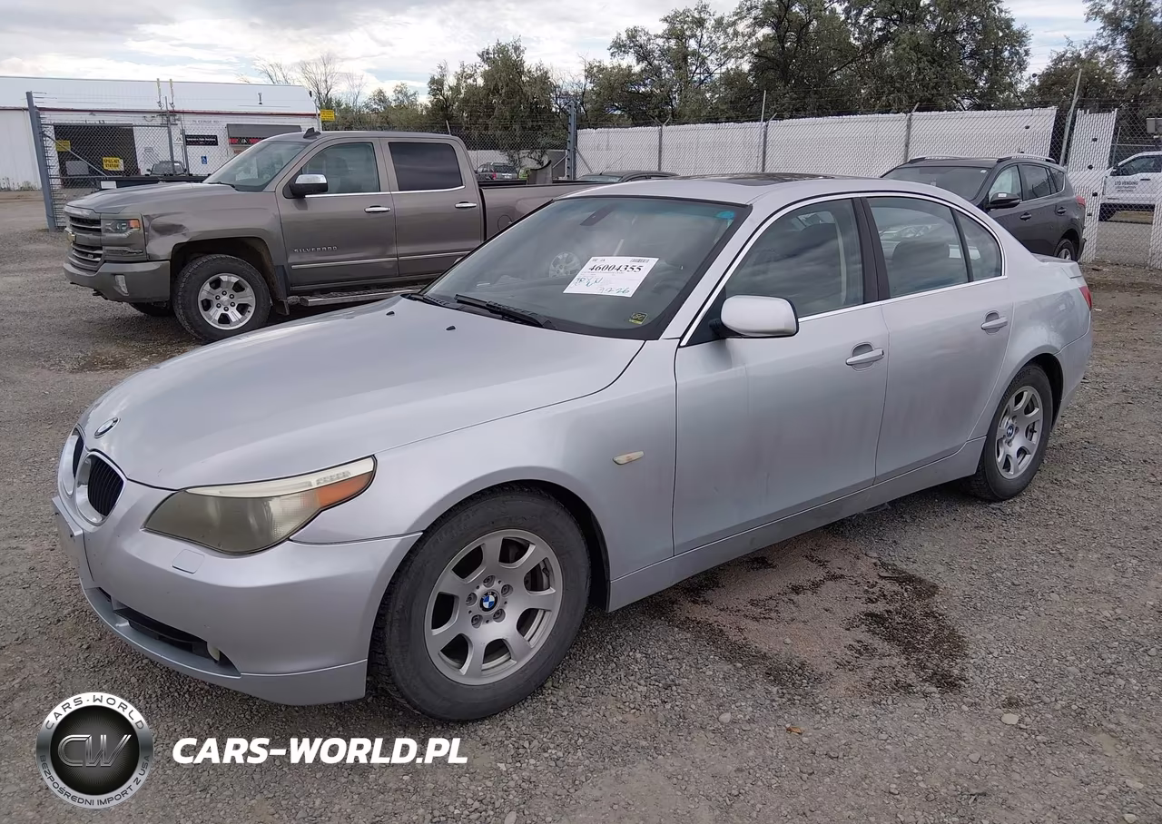2004 BMW 525I VIN:WBANA53574B851372 - 2