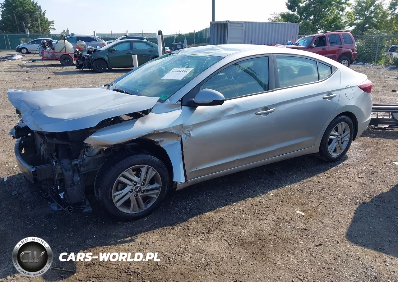 2020 Hyundai Elantra Sel VIN:5NPD84LF4LH626966 - 2