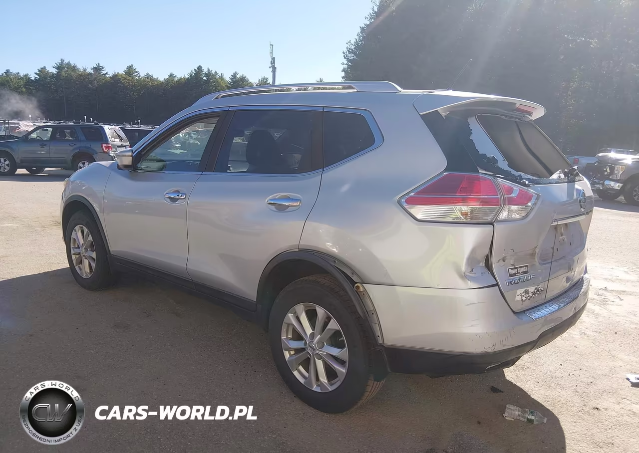 2016 Nissan Rogue Sv VIN:KNMAT2MV4GP650173 - 3