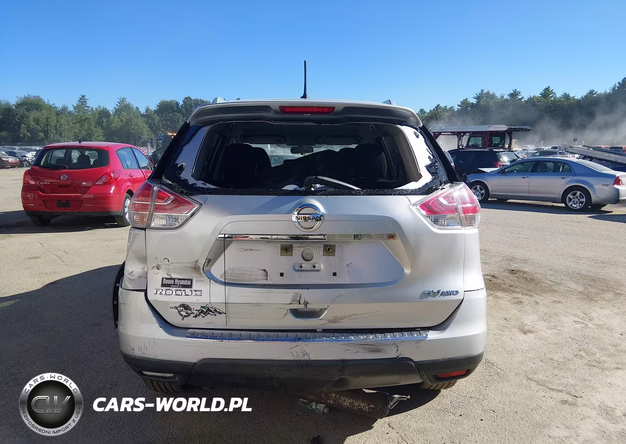 2016 Nissan Rogue Sv VIN:KNMAT2MV4GP650173 - 6