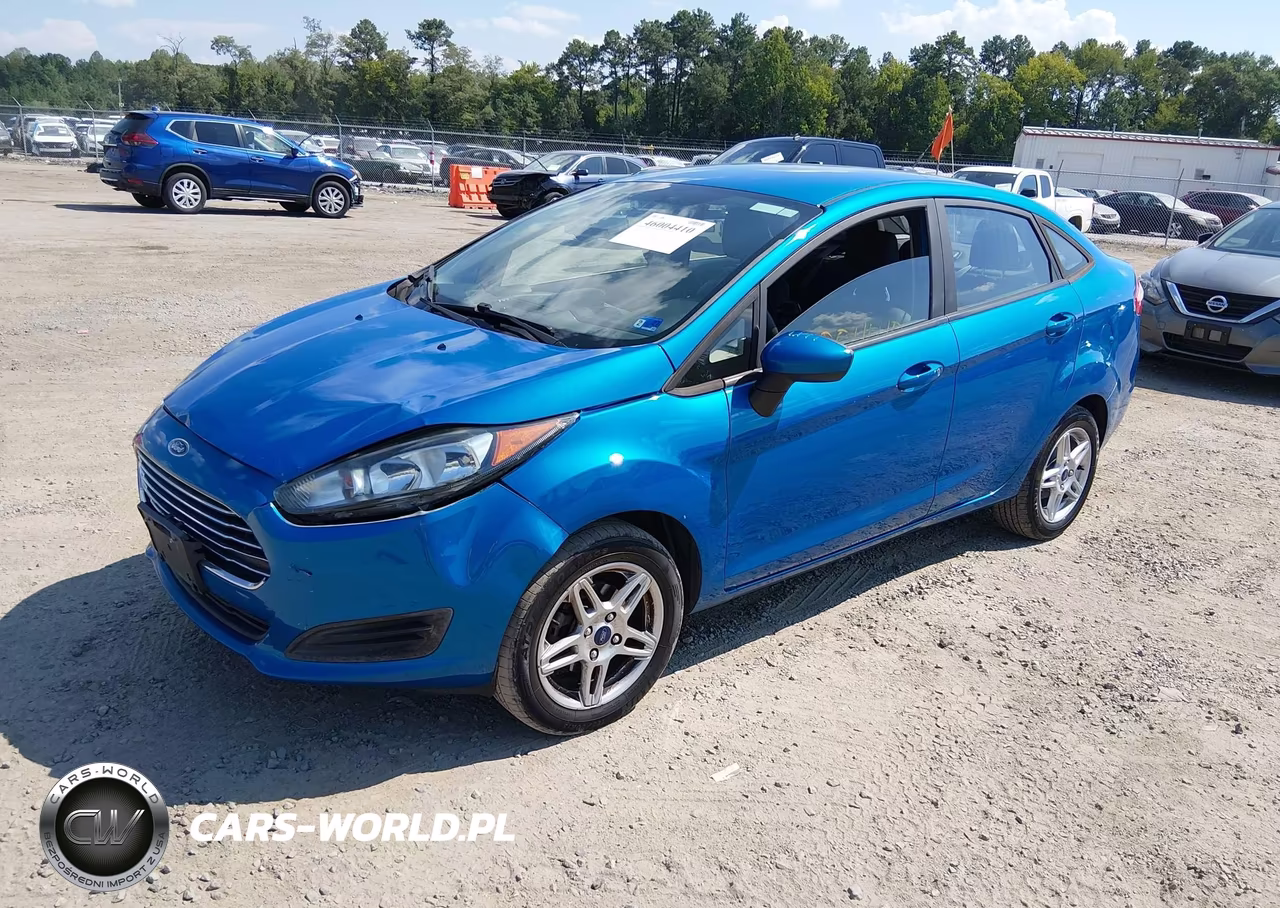 2017 Ford Fiesta Se VIN:3FADP4BJ4HM155921 - 2