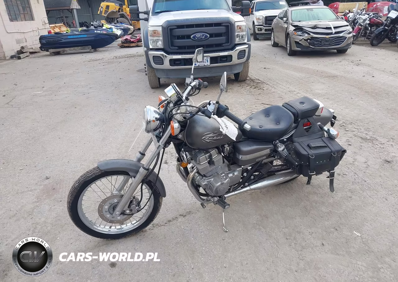 2012 Honda Cmx250 C VIN:JH2MC1308CK600453 - 2