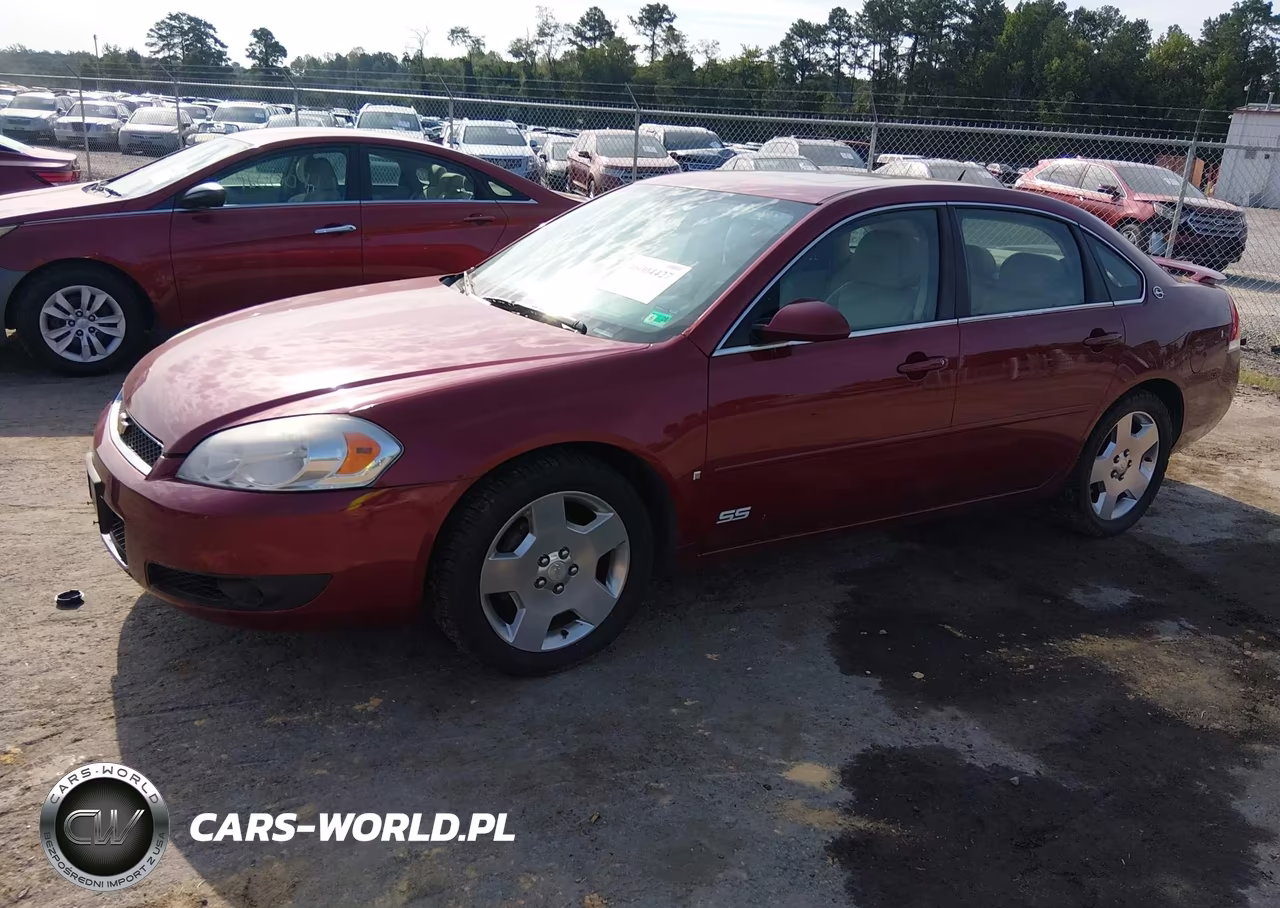 2007 Chevrolet Impala Ss VIN:2G1WD58CX79326357 - 2