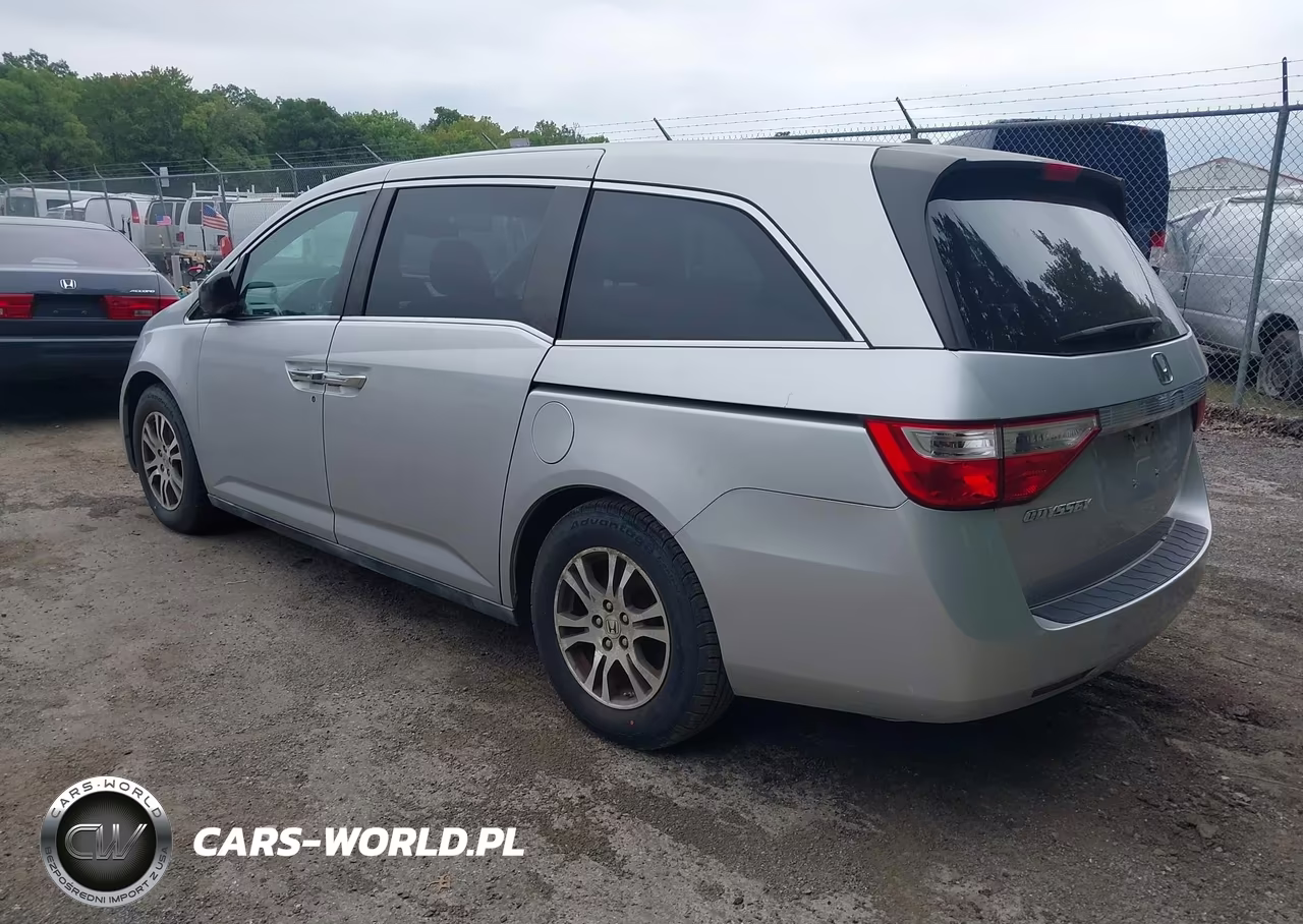 2011 Honda Odyssey Ex-L VIN:5FNRL5H6XBB044595 - 3