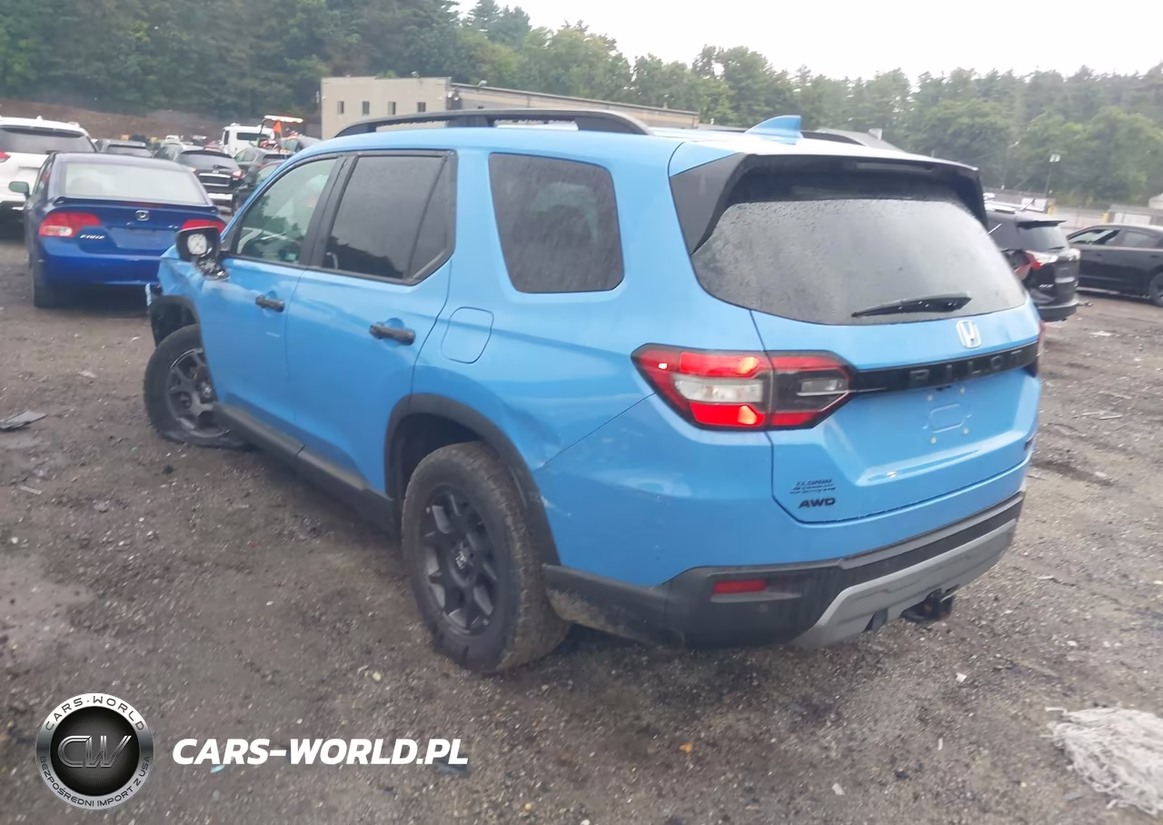 2025 Honda Pilot Trailsport VIN:5FNYG1H63SB024357 - 3