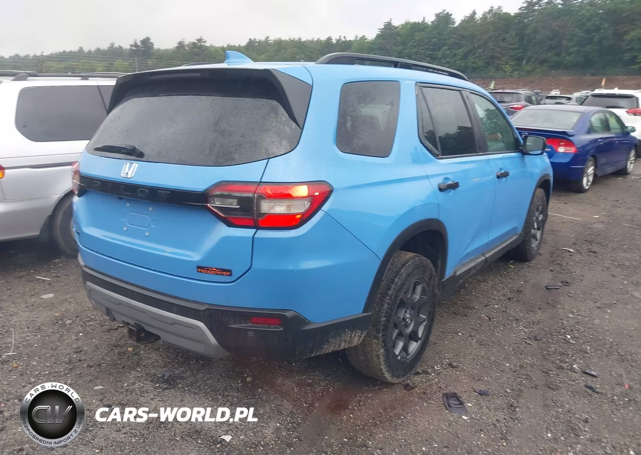 2025 Honda Pilot Trailsport VIN:5FNYG1H63SB024357 - 4