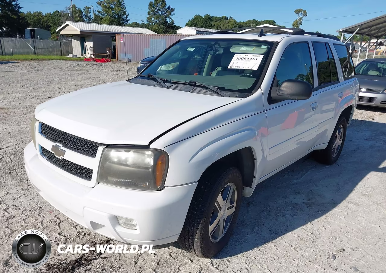 2007 Chevrolet Trailblazer Lt VIN:1GNDS13S872304326 - 2