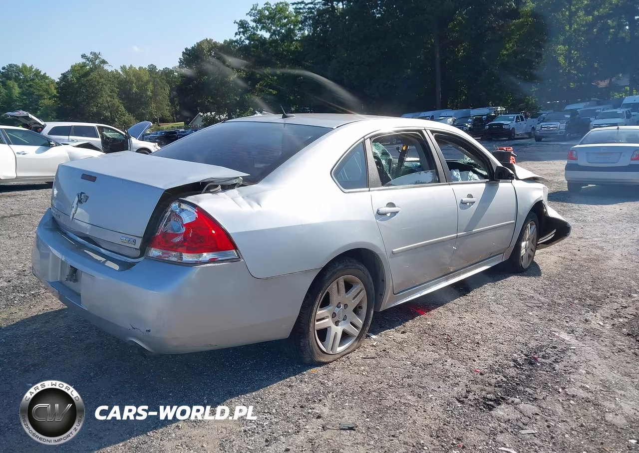 2013 Chevrolet Impala Lt VIN:2G1WG5E35D1200736 - 4