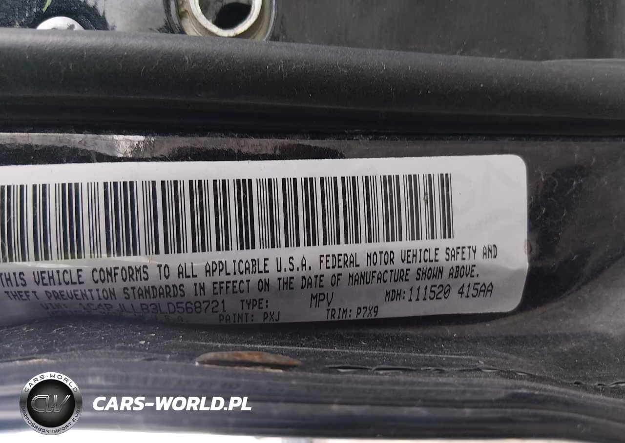 2020 Jeep Cherokee Altitude Fwd VIN:1C4PJLLB3LD568721 - 9