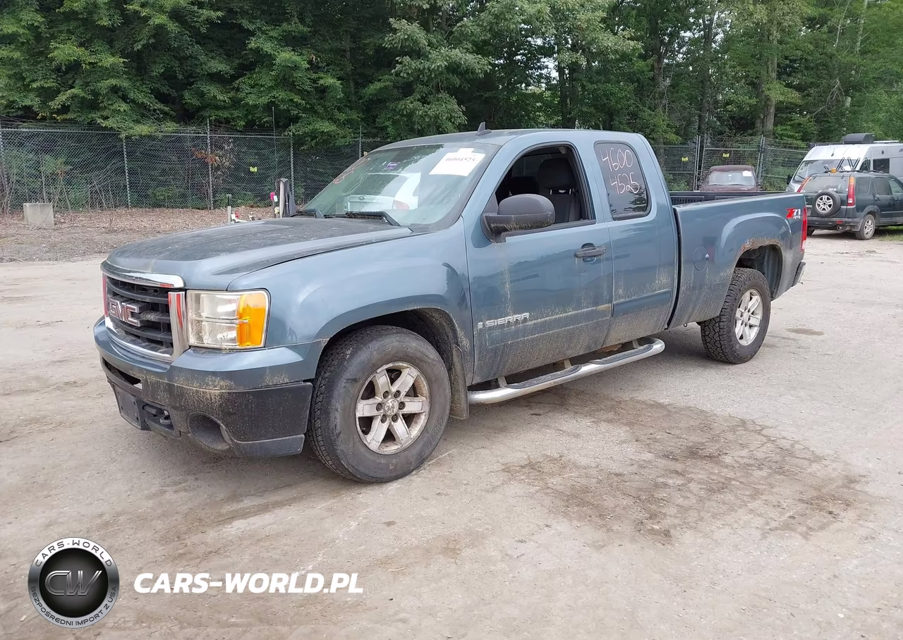 2007 GMC Sierra 1500 Sle1 VIN:1GTEK19J47Z504672 - 2
