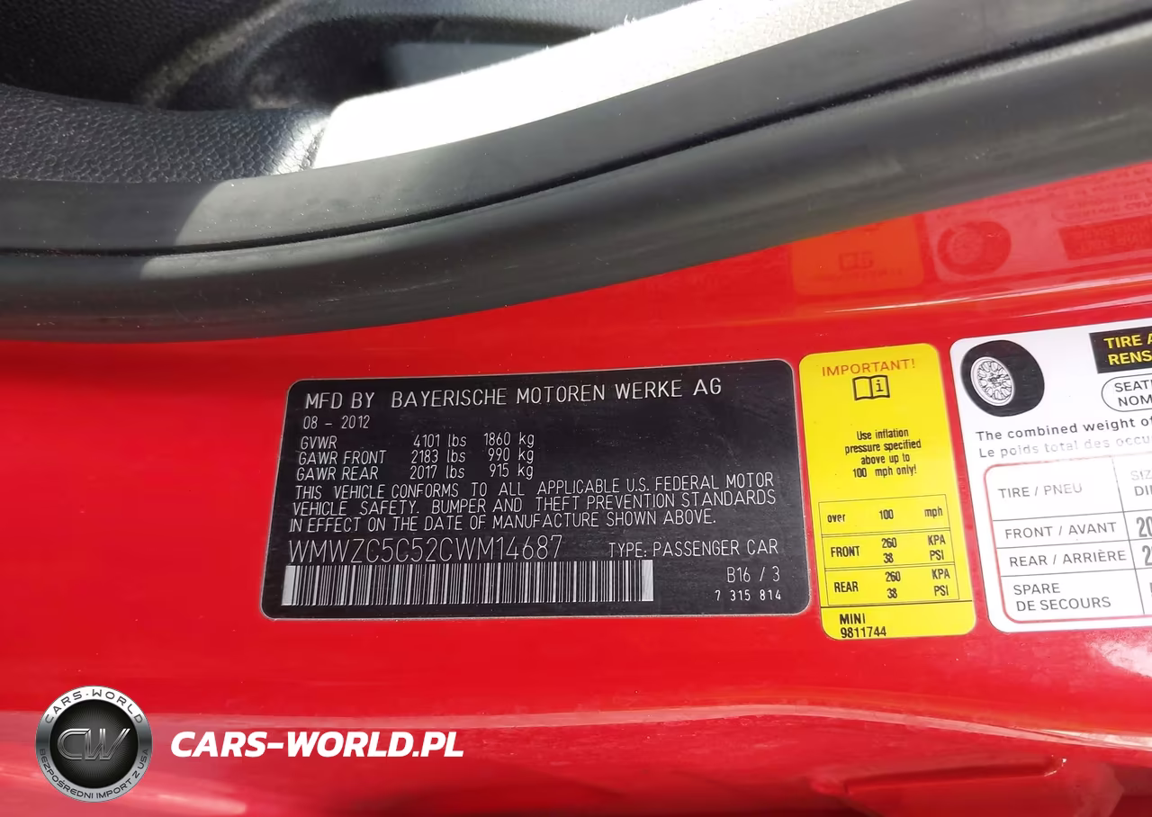 2012 Mini Cooper S Countryman VIN:WMWZC5C52CWM14687 - 9