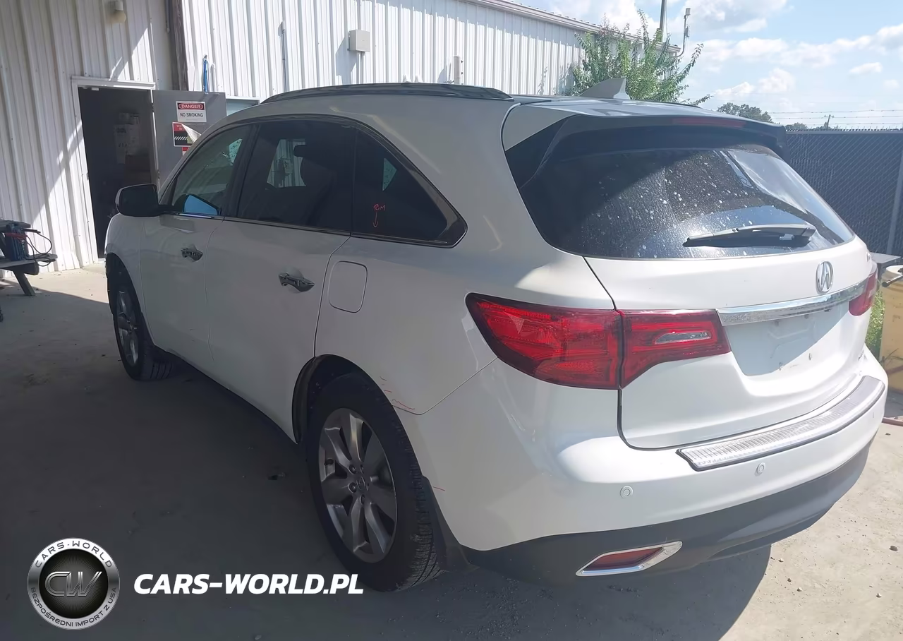 2014 Acura Mdx Advance Pkg W-Entertainment Pkg VIN:5FRYD4H8XEB043776 - 3
