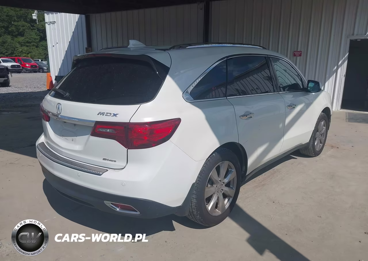 2014 Acura Mdx Advance Pkg W-Entertainment Pkg VIN:5FRYD4H8XEB043776 - 4