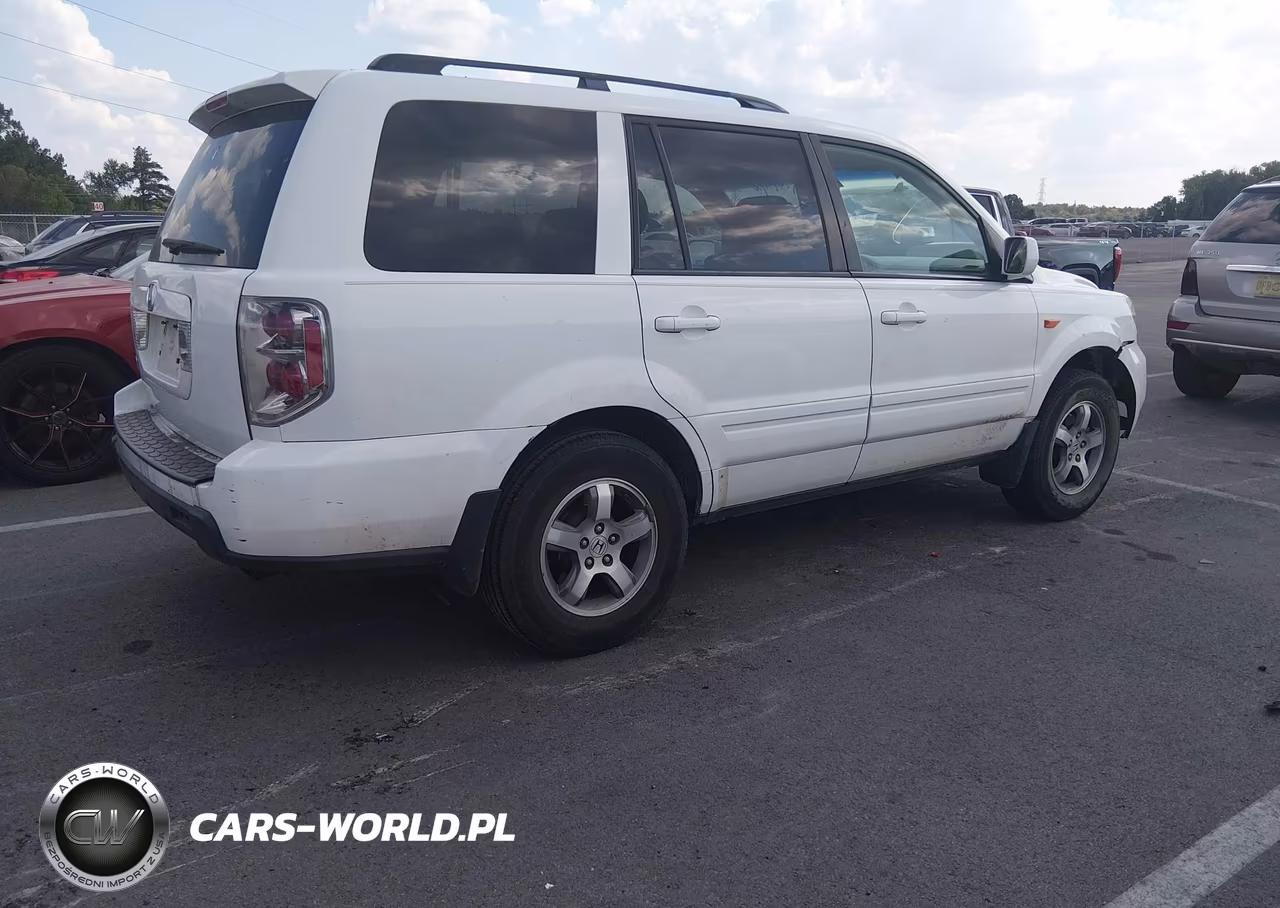 2007 Honda Pilot Ex-L VIN:5FNYF28637B010202 - 4