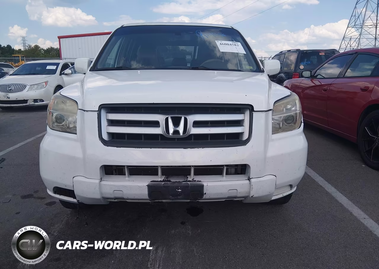 2007 Honda Pilot Ex-L VIN:5FNYF28637B010202 - 6