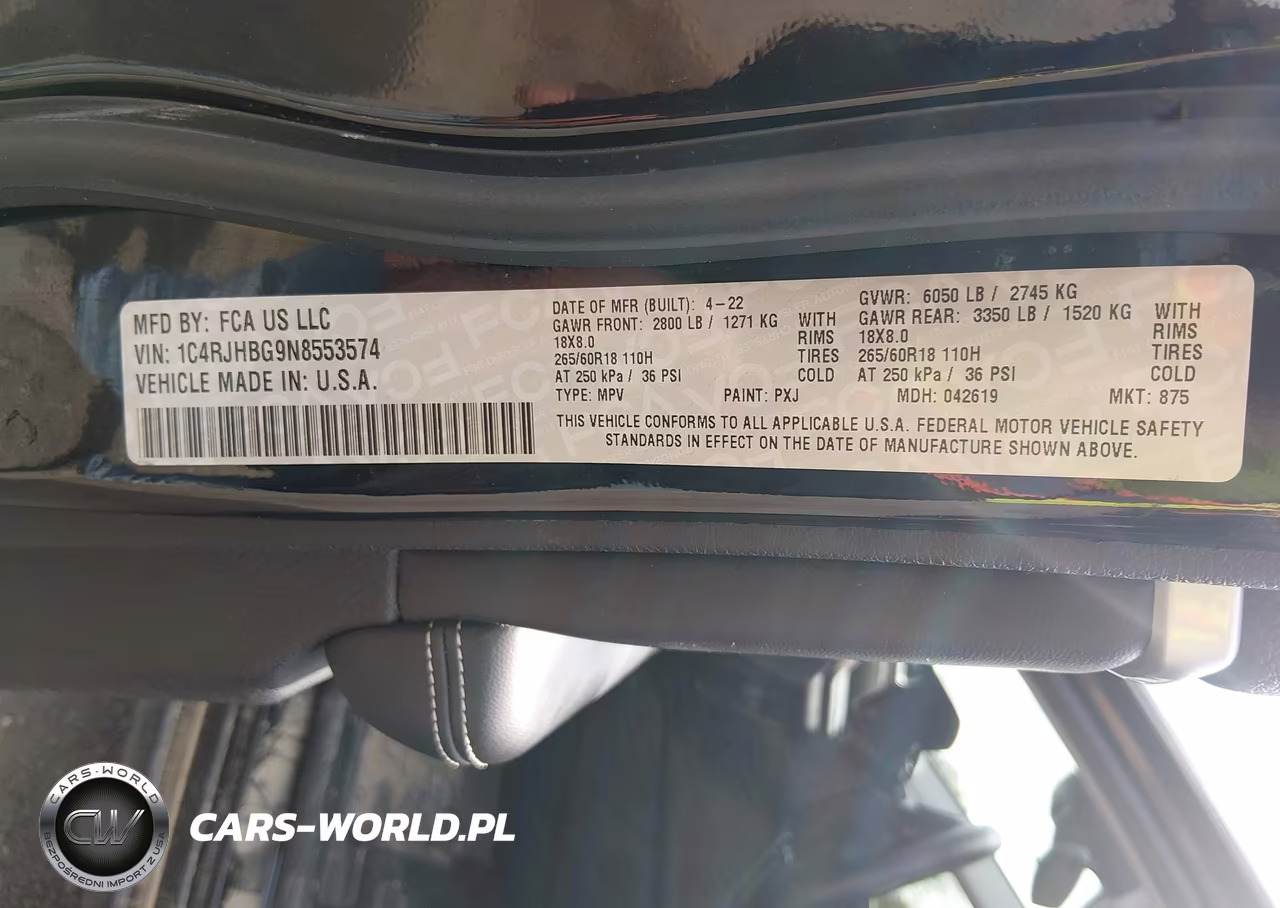 2022 Jeep Grand Cherokee Limited 4X4 VIN:1C4RJHBG9N8553574 - 9