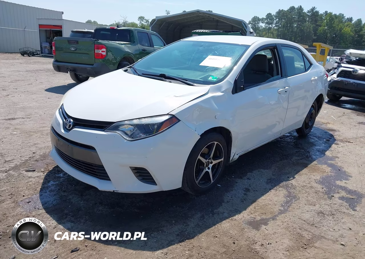 2016 Toyota Corolla Le VIN:5YFBURHE6GP489635 - 2
