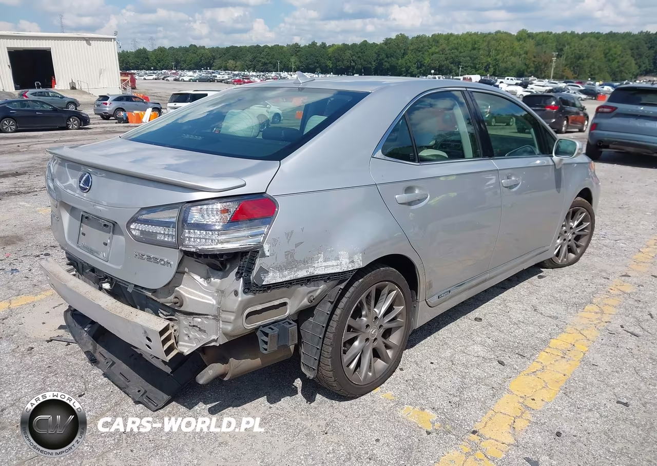 2010 Lexus Hs 250H VIN:JTHBB1BA0A2002835 - 4