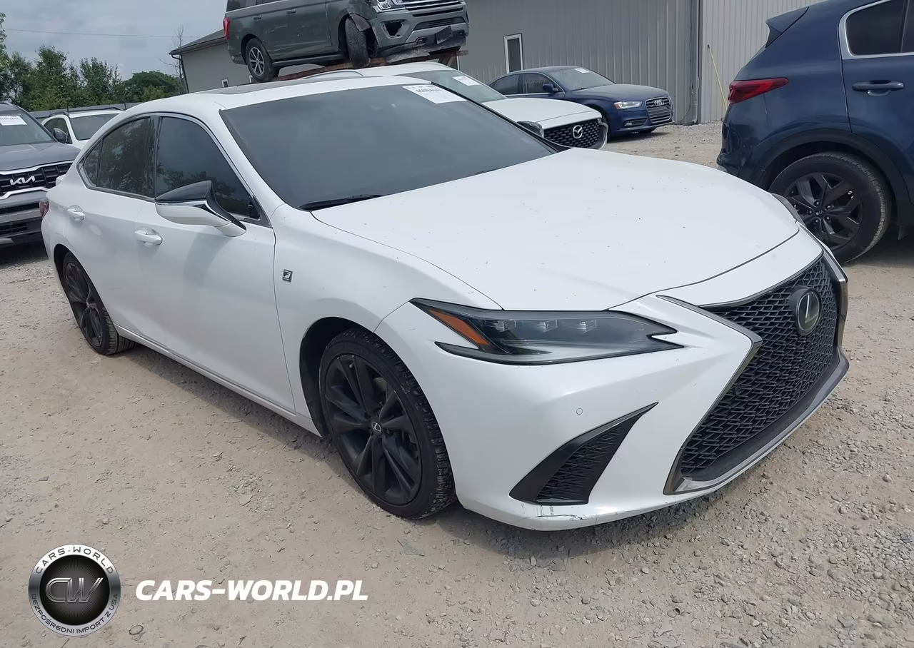 2022 Lexus Es 350 F Sport VIN:58AJZ1B14NU111354 - 1