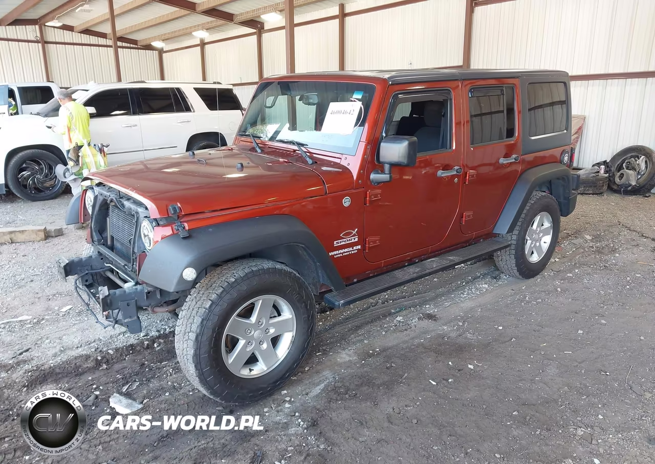 2014 Jeep Wrangler Unlimited Sport VIN:1C4BJWDG7EL203392 - 2