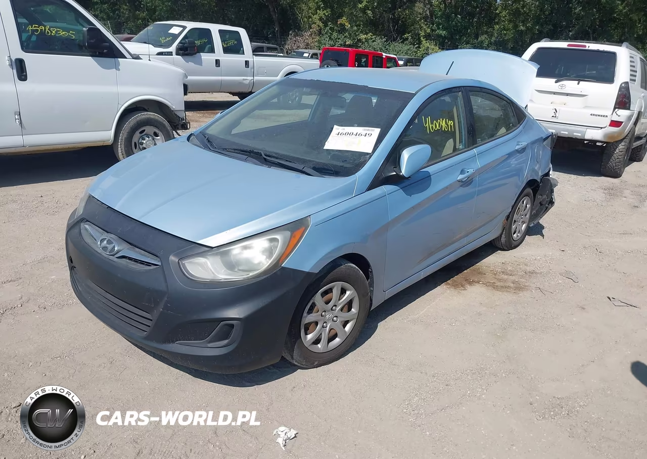 2014 Hyundai Accent Gls VIN:KMHCT4AE0EU685196 - 2