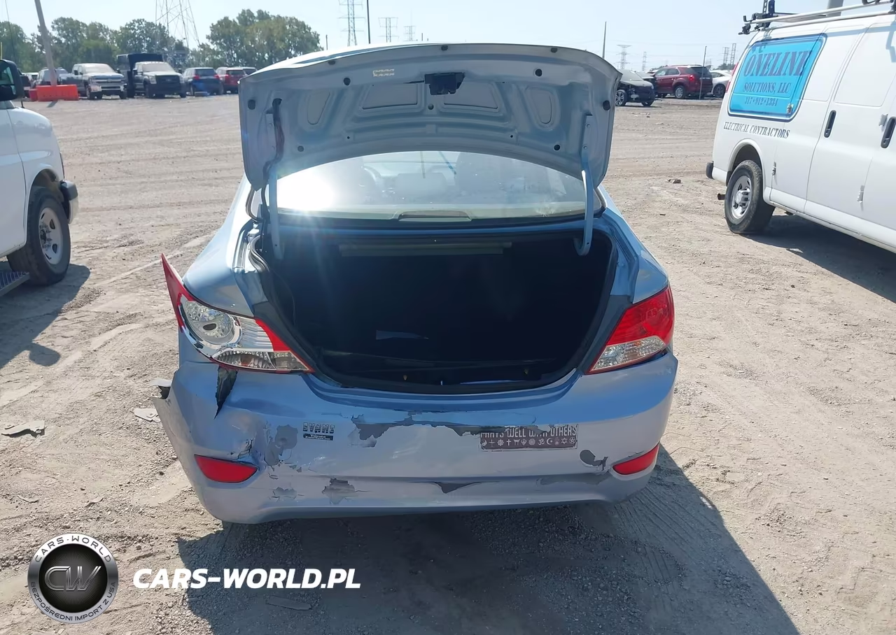 2014 Hyundai Accent Gls VIN:KMHCT4AE0EU685196 - 6