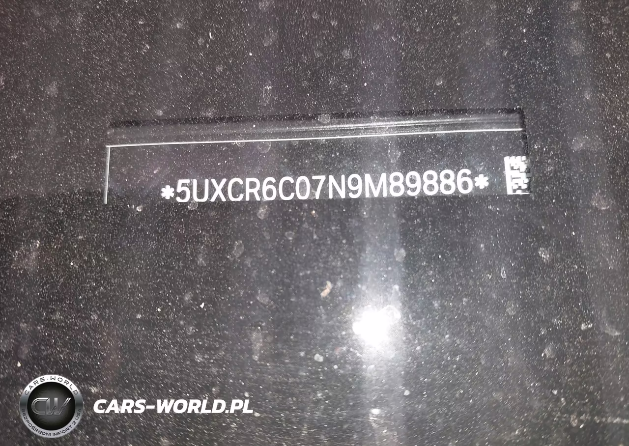 2022 BMW X5 xDrive40I VIN:5UXCR6C07N9M89886 - 9