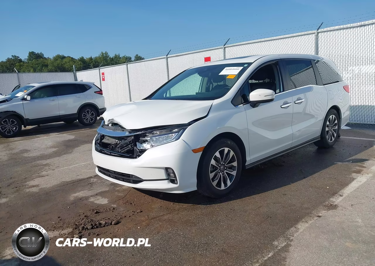 2022 Honda Odyssey Ex-L VIN:5FNRL6H77NB019771 - 2