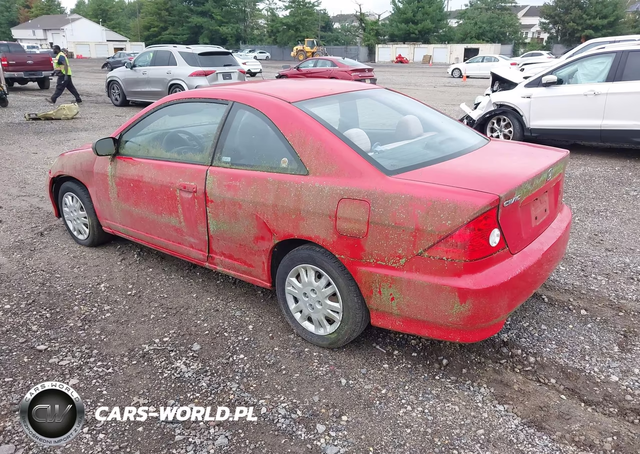 2005 Honda Civic Lx VIN:1HGEM22575L043854 - 3