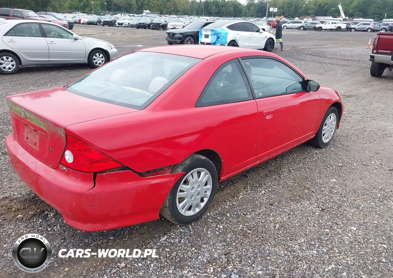 2005 Honda Civic Lx VIN:1HGEM22575L043854 - 4