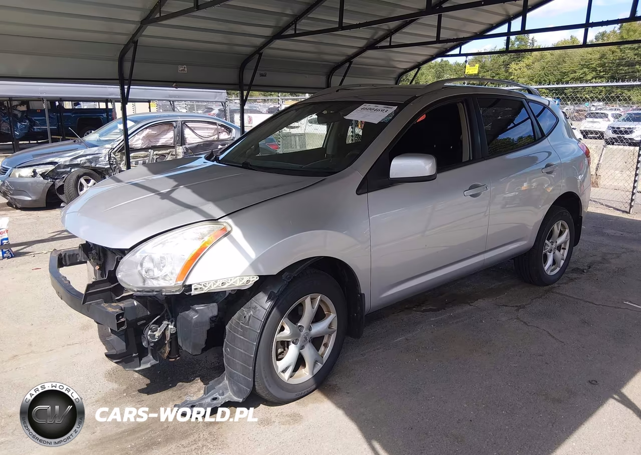 2008 Nissan Rogue Sl VIN:JN8AS58V78W100301 - 2