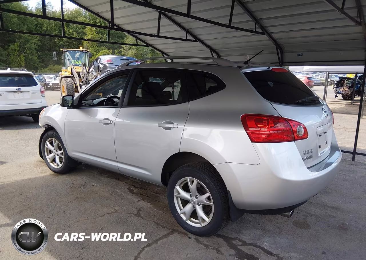 2008 Nissan Rogue Sl VIN:JN8AS58V78W100301 - 3