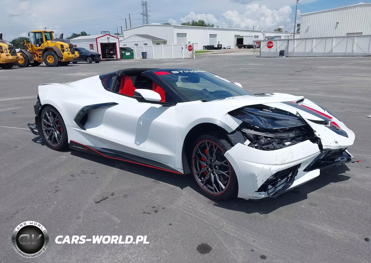 2024 Chevrolet Corvette Stingray Rwd 1Lt VIN:1G1YA2D43R5109196 - 1